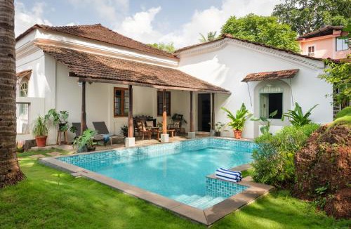 Divar Island Villa | Casa Desa Monteiro by The Blue Kite - 4BHK Stand Alone Villa In Diwar Island with Private Pool, Garden, Fully Equipped Kitchen