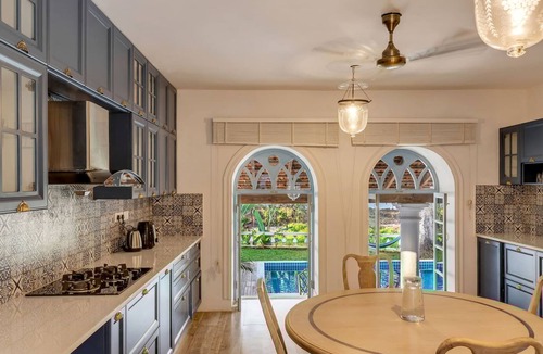 Pilerne Industrial Estates Villa | Casa Palms by Hireavilla -5br Villa w Private Pool