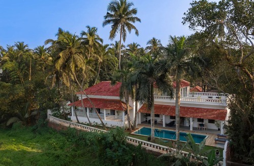 Pilerne Industrial Estates Villa | Casa Palms by Hireavilla -5br Villa w Private Pool