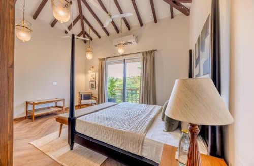 Mapusa Villa | Casa Zyra by ELIVAAS 4-BHK Pet-friendly villa with Private Pool and Lift Close to Assagao