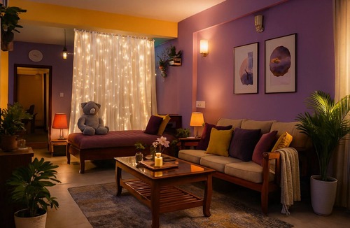Shyambazar Apartment | Charming 2-bedroom apartment in delightful Kolkata with single room AC