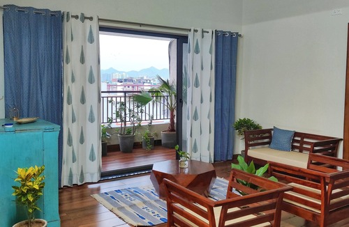 Bedla House | Charming 3-bedroom apartment with WiFi, AC in heart of Udaipur