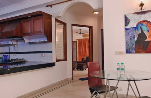 Chittaranjan Apartment | Charming 3BHK Retreat in Peaceful Greater Kailash 1