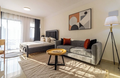 Kitisuru Apartment | Chic studio with WiFi and fitness room in lovely Nairobi