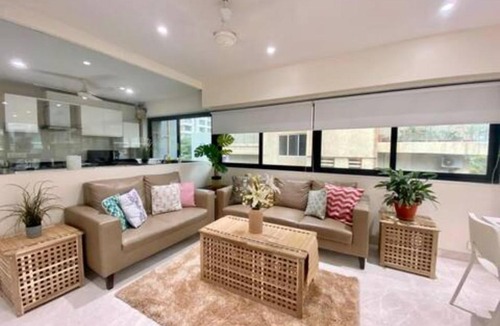 Bandra West Apartment | ConnektHomes -Modern 3Bed3Bath in Prime Bandra Neighborhood