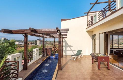 Lonavala Villa | CosmicStays The Luxe Oasis Private Pool Villa & Bar In Lonavala