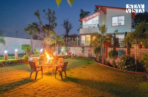 Bedla Villa | Cottage Rivera -3BHK Riverside Villa with Pvt Pool, Garden & Scenic View