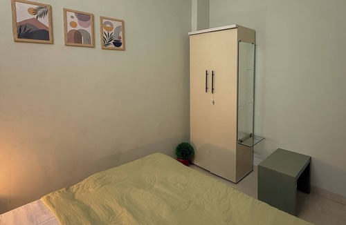 Indore Apartment | Cozy 1-bedroom apartment in charming Indore with AC