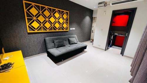 Kelambakkam Apartment | Cozy 1BHK High-Rise near ECR Balcony View Fully AC Family Friendly