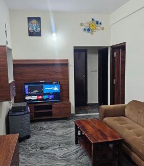 Narasapura Apartment | Cozy 2 Bhk flat with mountain and lake view
