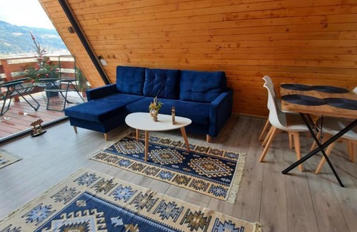 Saru Dornei Ski Chalet | Cozy A-Frame Cabins in Bucovina