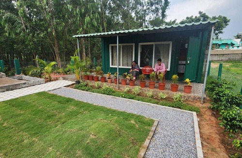 Bhimunipatnam Cabin | Cozy Well Furnished Cabin, in 200 sq. yds Private Land 2mts to Lovely Sea Beach