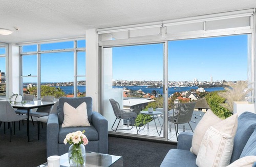Cremorne Apartment | Cremorne- HARIS- Harrison St - 2BR Apartment with Stunning Harbour Views Balcony Near Neutral Bay