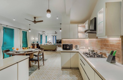Siolim Villa | ELIVAAS Casa Lotus 3 BHK Villa with Pool