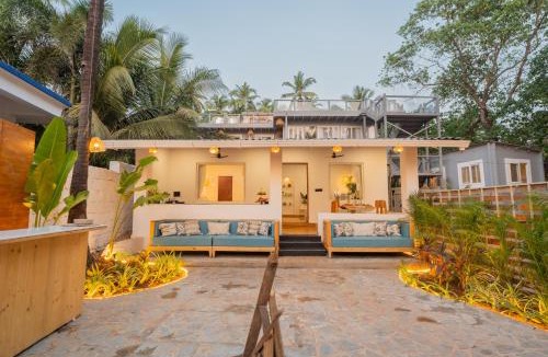 Morjim Villa | ELIVAAS House of Neptune 1 bhk Boutique Hut on the Beach