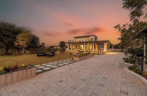 Jaipur Villa | ELIVAAS Jamun Farm 2 BHK Villa with Pool