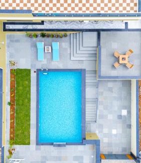 Udaipur Villa | ELIVAAS LakeMount 2-BHK Getaway with Private Pool, Open-Air Gazebo & Terrace At Fatehsagar Lake