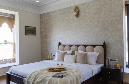 Jaipur Villa | ELIVAAS Nirvana Farms 5-BHK Farmhouse with Private Pool, Lounge Area and Garden
