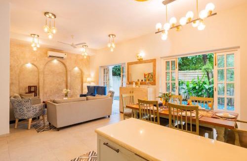 Arpora Villa | ELIVAAS Orion 3-BHK Villa With Private Pool & Terrace Near Popular Restaurants