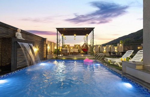 Bedla Villa | ELIVAAS Shreya Blossom 4 BHK With Pool