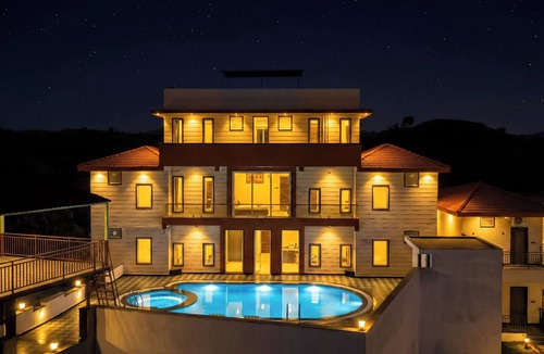 Gogunda Villa | ELIVAAS Terra Cove 6 BHK Retreat with Pvt Pool