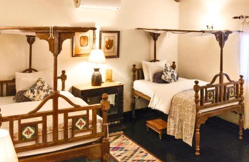 Chorao Villa | ELIVAAS Terra Rosa Portuguese-styled 4-BHK Villa With Private Pool, Garden, Veranda & Sit-out Area