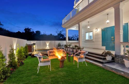 Bullawala Villa | ELIVAAS The Kimadi House 4-BHK English-Style Villa With Rooftop, Pool & Mussoorie Views