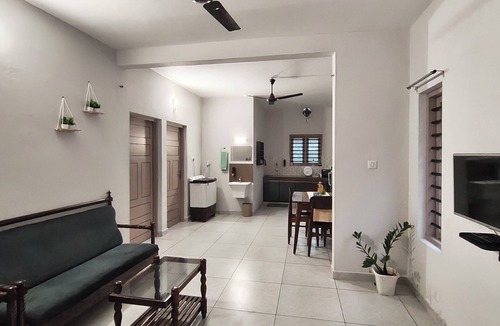 Kumbalam Apartment | Entire 2 bedroom(AC) Apartment in Kochi
