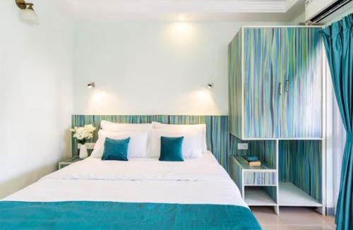 Fatona Apartment | Experience Blissful Living Your Perfect One Bedroom Apartment with AC, Wi-Fi, Gym & Only 5 Minutes from the Beach