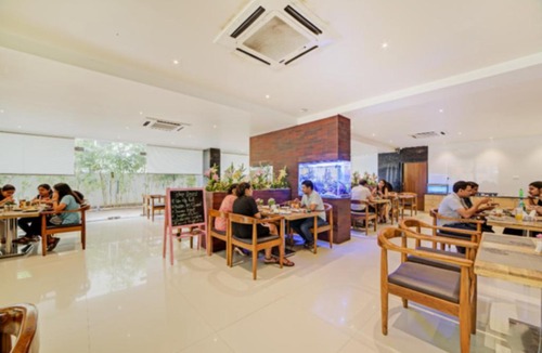 Gachibowli Hotel | FabHotel Prime Veeraj Suites- Nr Skyview10, Lumbini Avenue, Gachibowli