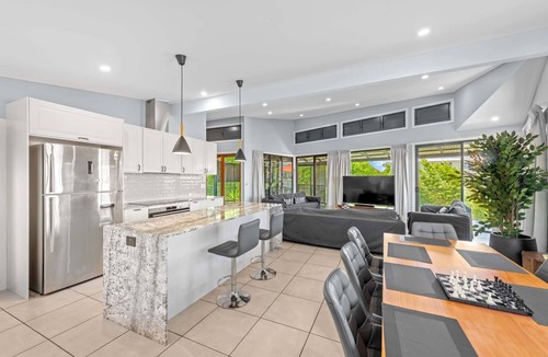 Sandgate House | Family-Sized Retreat with Private Garage