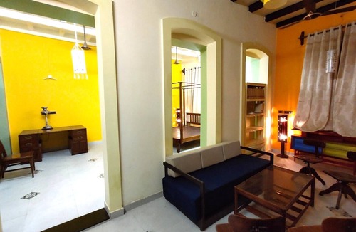 White Town House | French heritage house in white town