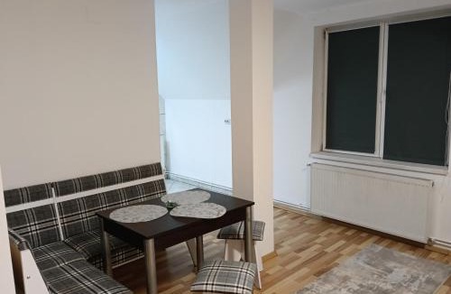 Tirgu Mures Apartment | Gara mare living-dormitor