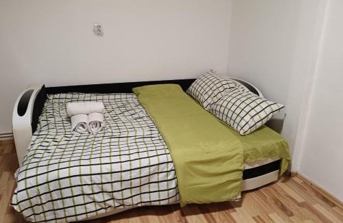 Tirgu Mures Apartment | Gara mare living-dormitor