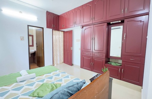 Thiruvananthapuram House | Halcyon Homes - Delightful 2-bedroom house with AC in Thiruvananthapuram