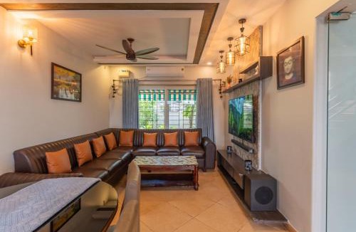 Arpora Villa | Heritage Chit Chat Villa - 3BHK - Clubhouse, Kids Pool & Garden, Baga