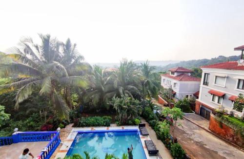 Saipem Villa | Hilltop 4BHK Villa with Private Pool Near Candolim