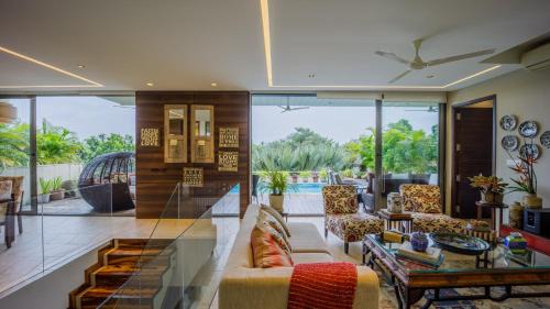 Parra Villa | HIREAVILLA Villa Elara - 4BHK with Infinity Pool in Parra