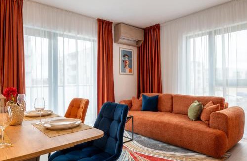 Vladeni Apartment | Hosta Apartments Cristian - Balcony & Parking