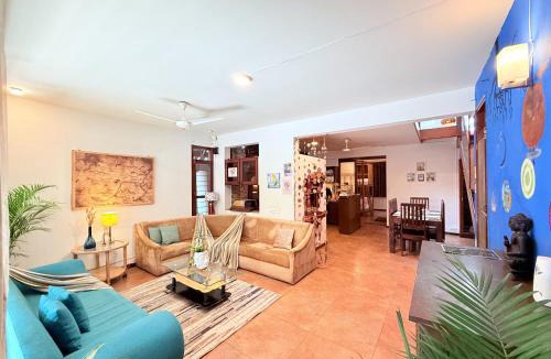 Hoysala Nagar Hostel | Jugglers Rest Boho Style 4BHK Spacez Luxury Villa with Terrace Lounge