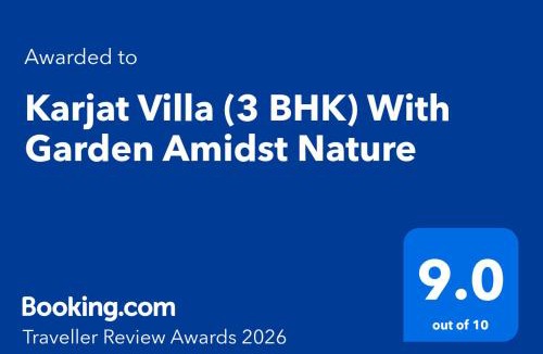 Karjat Villa | Karjat Villa (3 BHK) With Garden Amidst Nature