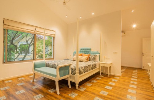 Uttorda Villa | Kensho Villas Daisy with Private Pool Serene 5-BHK With Shared Pool & Lift, Near Popular Beaches