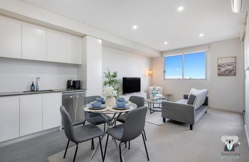 Holroyd Apartment | KozyGuru | Merrylands | Balcony Chic with Parking