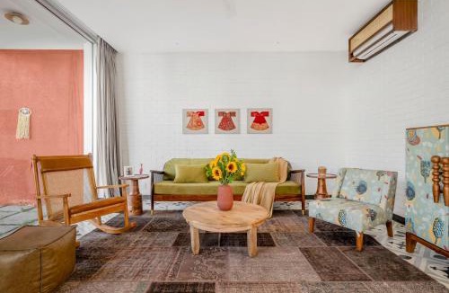 Nerul Apartment | La Agueda 05 by The Blue Kite- 2BHK Villa with Private Pool & Garden Located in Nerul