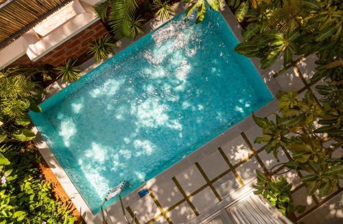 Kudal Villa | La Donaira by The Blue Kite - 2 & 3 BHK Villas with Private Pool Garden & Kitchen 10 mins to Vagator & Morjim Beach