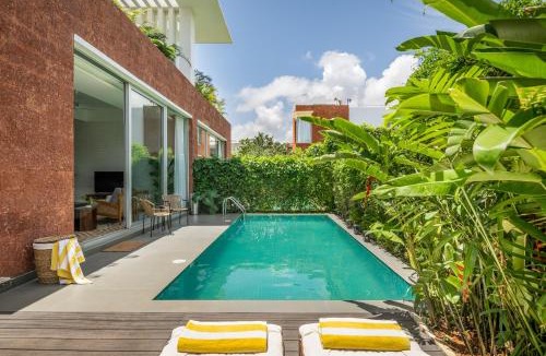 Chapora Villa | La Sierra by The Blue Kite - 2 & 3BHK Villas near Anjuna & Vagator Beach with Private Pool, Terrace, Garden, Kitchen & Security