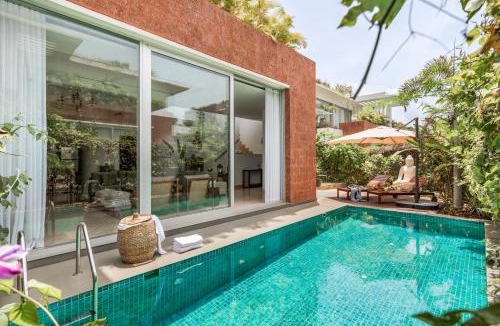 Chapora Villa | La Sierra by The Blue Kite - 2 & 3BHK Villas near Anjuna & Vagator Beach with Private Pool, Terrace, Garden, Kitchen & Security