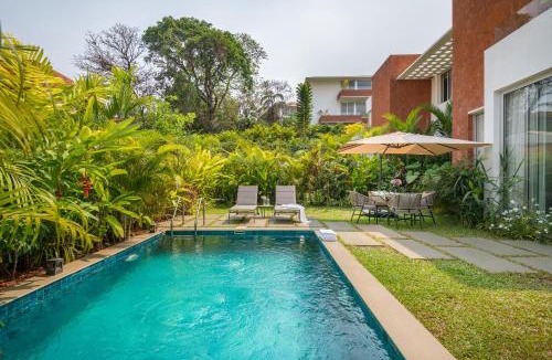 Chapora Villa | La Zamora by The Blue Kite - 3BHK Villas near Vagator & Anjuna Beach with Private Pool, Garden, Terrace & Security