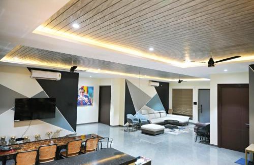 Hyderabad House | Luxe poolside farmhouse -J House