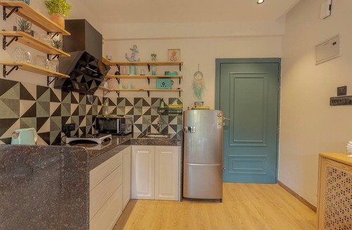 Saunta Vaddo Apartment | Luxury 1-bedroom with AC, WiFi in enchanting Arpora north Goa
